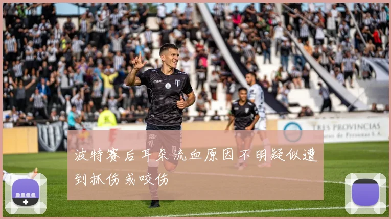 波特赛后耳朵流血原因不明疑似遭到抓伤或咬伤